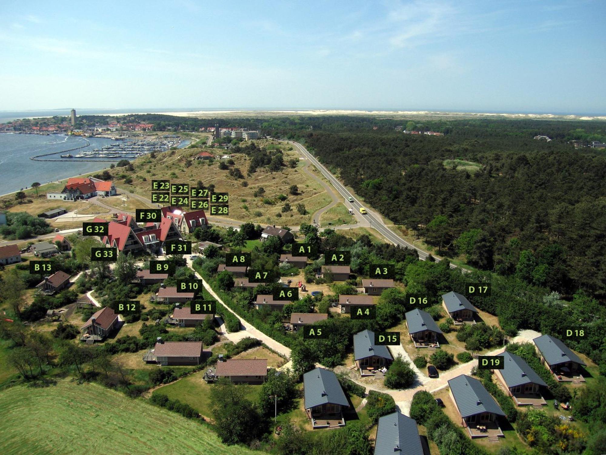 Bungalows Dellewal West-Terschelling Exterior foto